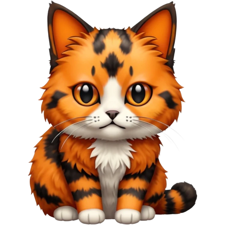 Tortoiseshell cat Fairy ￼ emoji