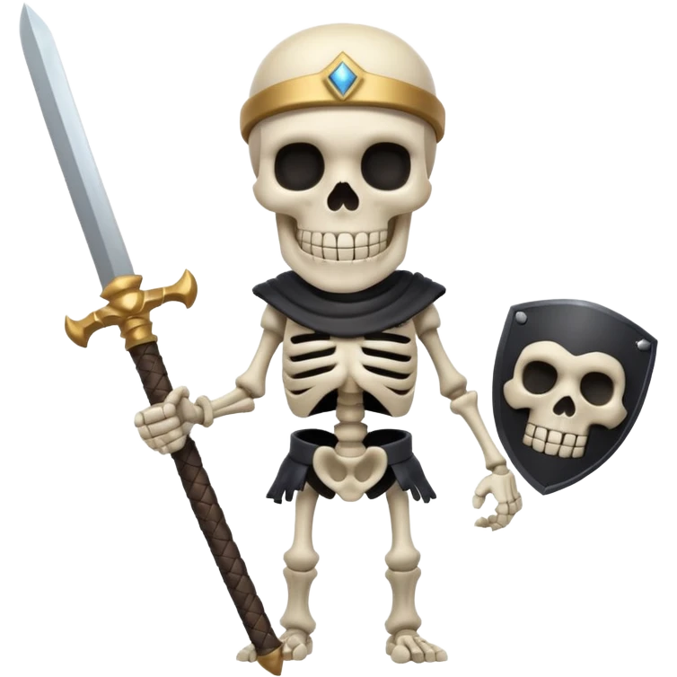 clash royale skeletons emoji