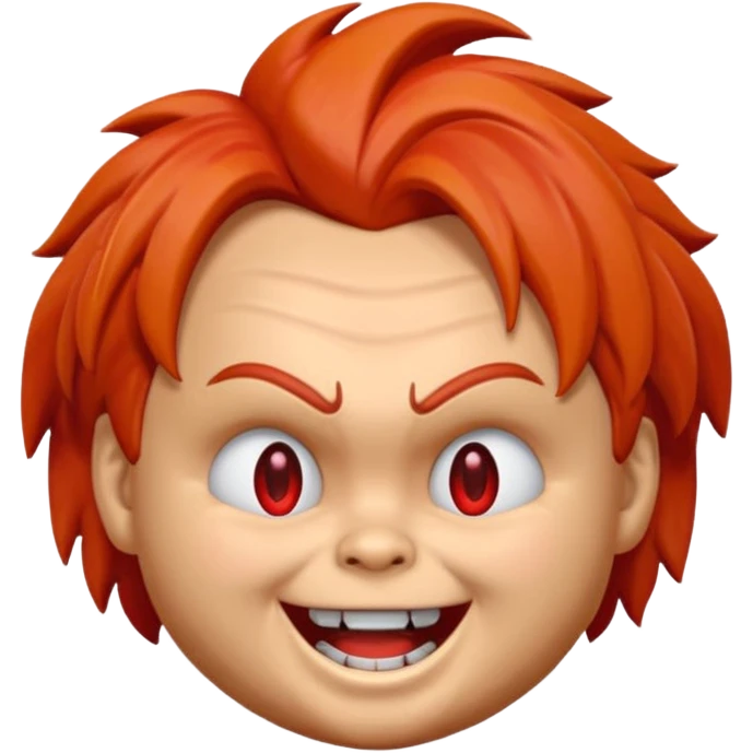 Un emojin de chuky emoji