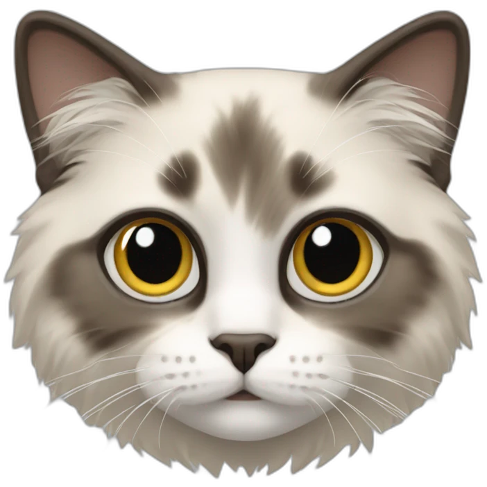 Cat ragdoll emoji