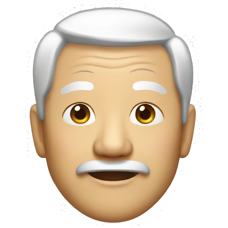 Old Chinese man emoji