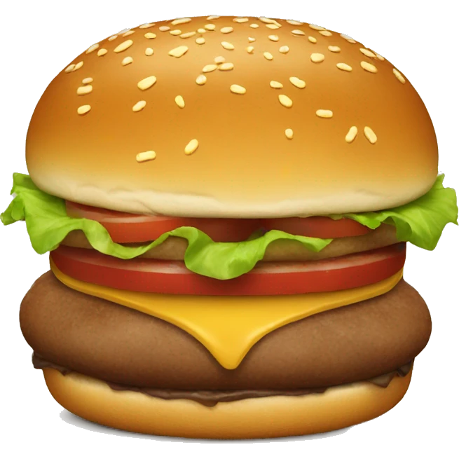 Texas burger  emoji