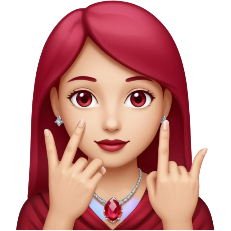 glitter rubi married ring emoji