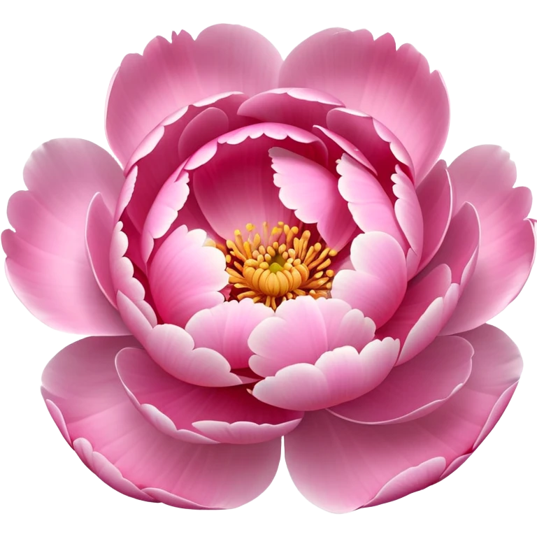peony flower emoji