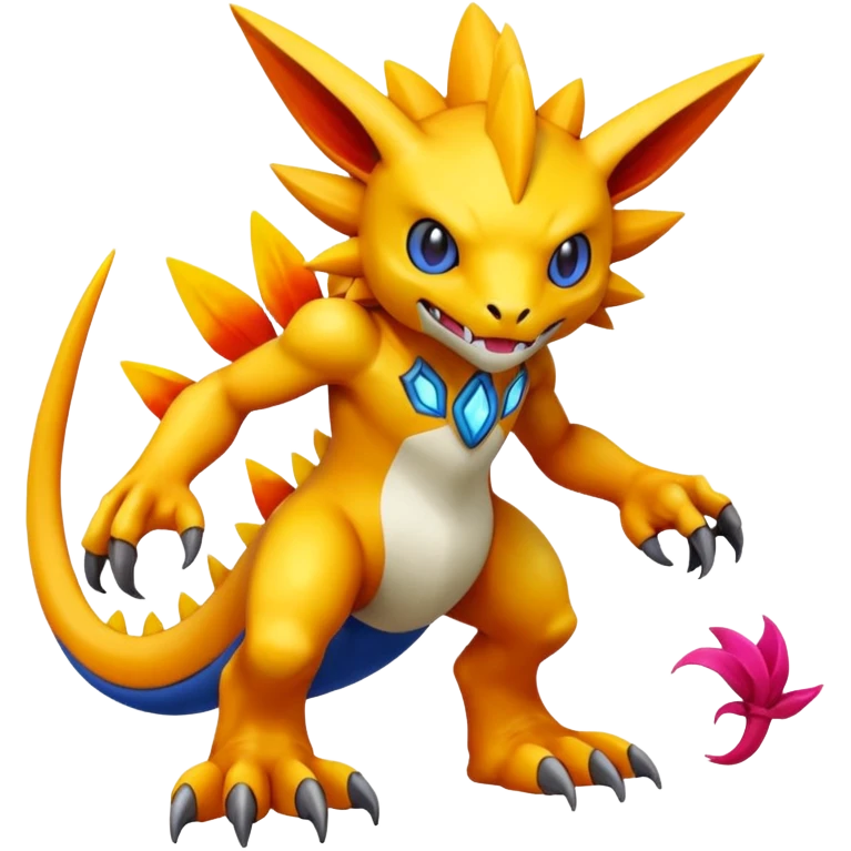 Draydenramon-Digimon-Fakémon-creature (full body) emoji