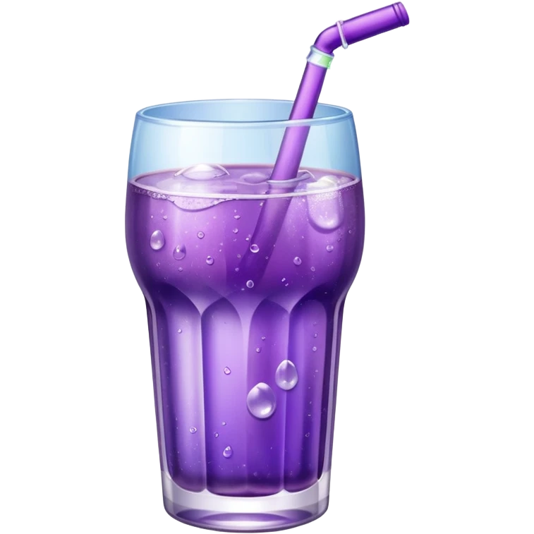 Make a grape soda emoji
