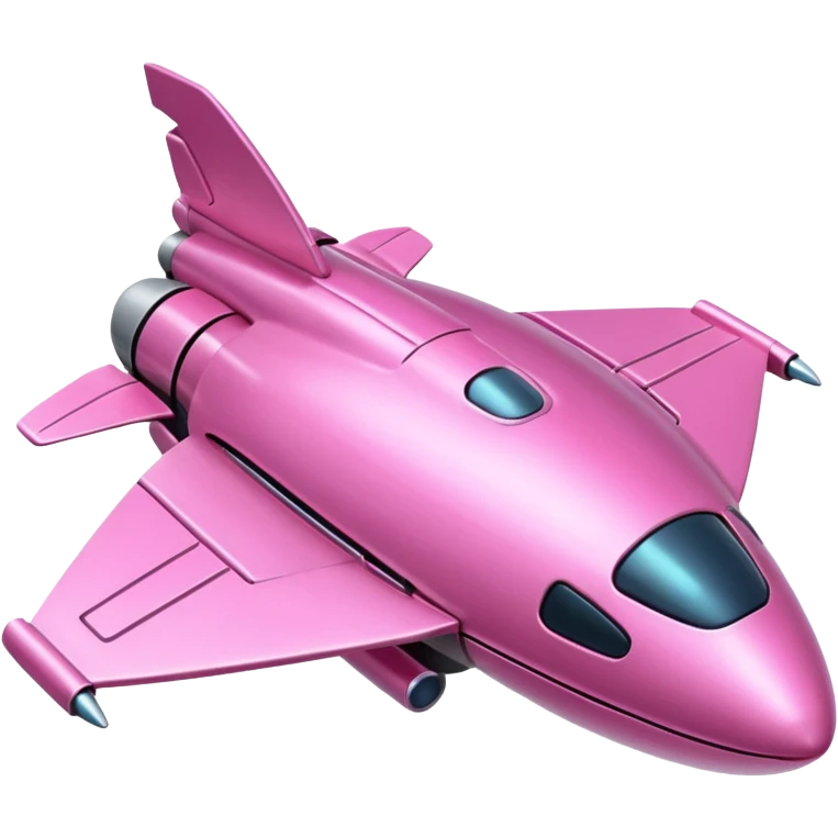 pink spaceship  emoji