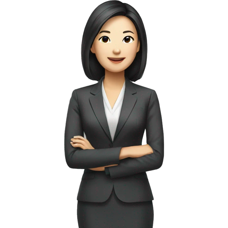 women asian ceo emoji
