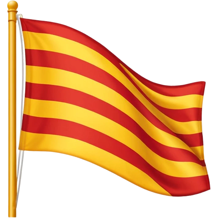  yellow and red flag  emoji