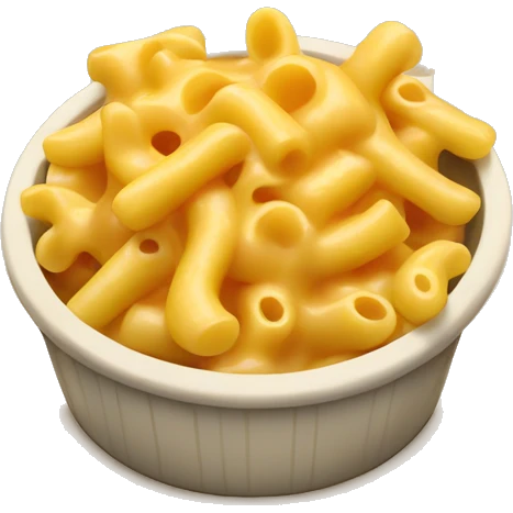 Macaroni and cheese emoji