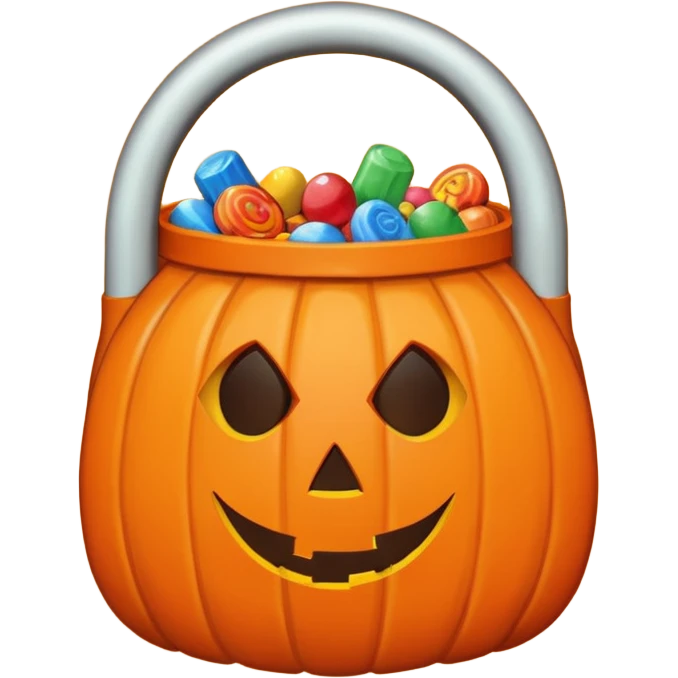 trick or treat bag  emoji