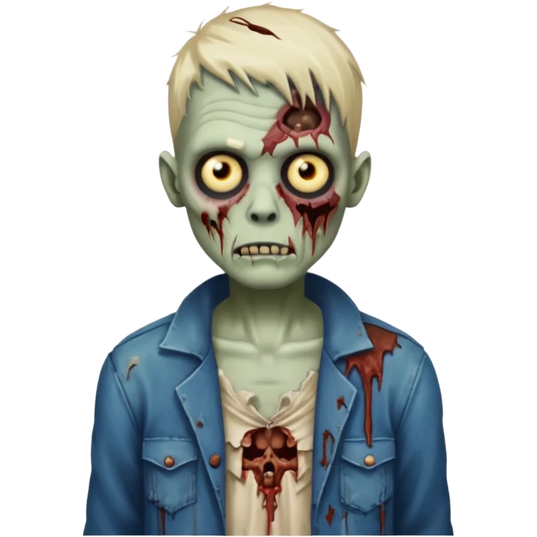 Zombie boy emoji