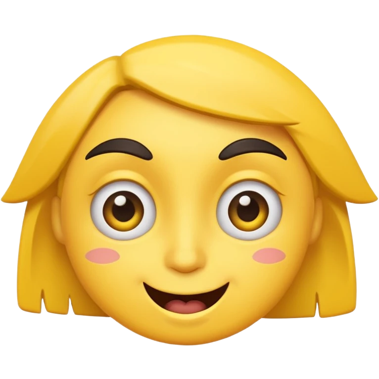a winky face with crazy eyebrows  emoji