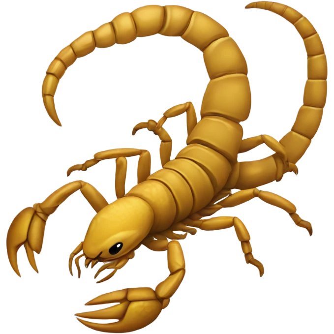 scorpion with snake head on tail emoji