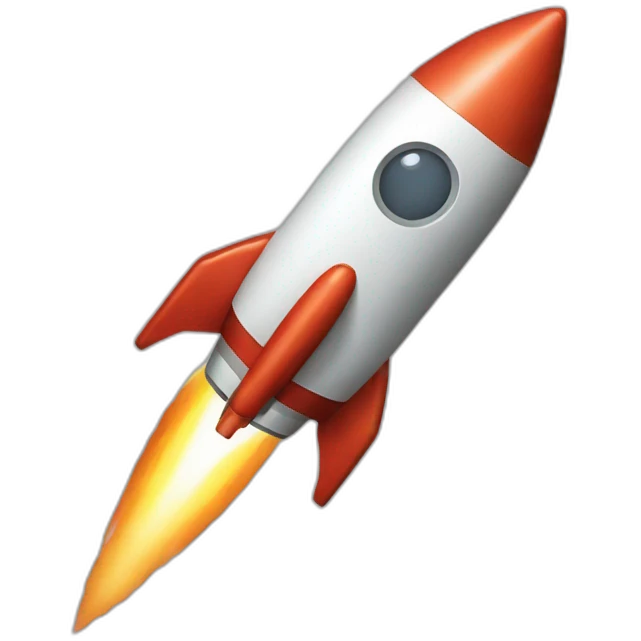 Rocket emoji