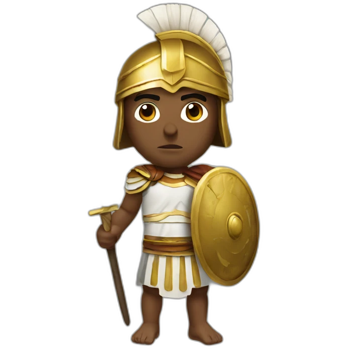 Greek warrior emoji