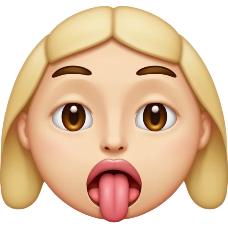 rolled eyes tongue out emoji