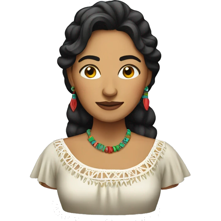 mexican woman  emoji