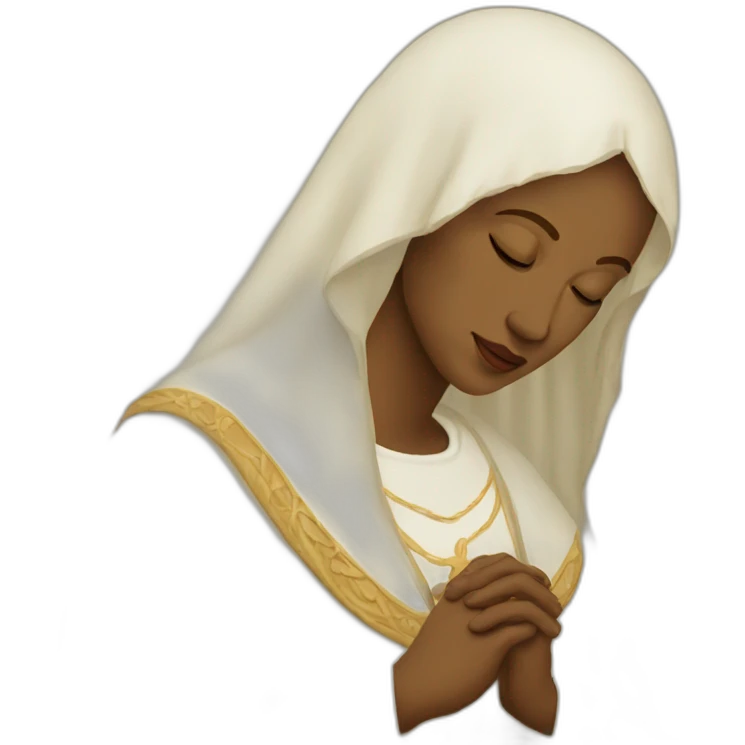 mother mary renaissance emoji