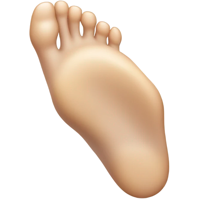 10 toed foot emoji