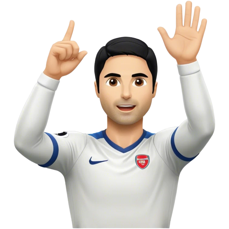 Mikel arteta celebration  emoji
