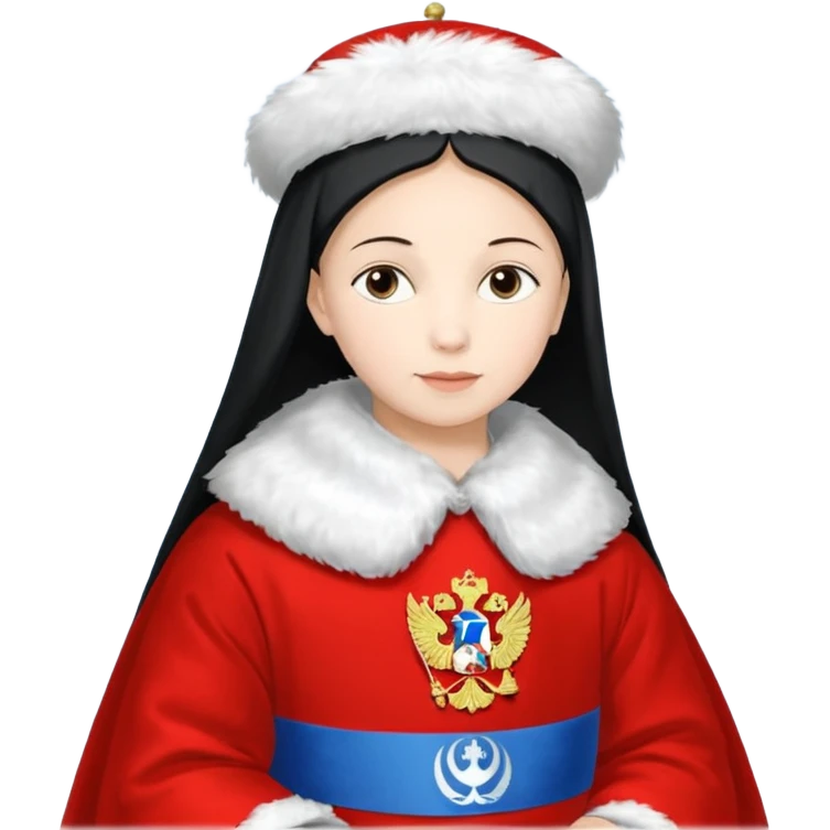 Собака породы черно-белый русский кокер спаниель с покеболом в зубах emoji