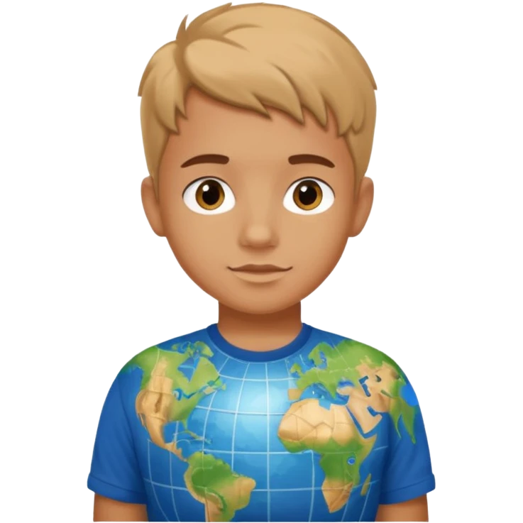 I need a character for an educational geography course emoji