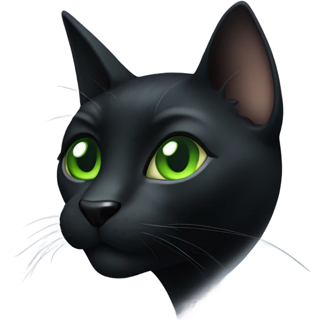 Black cat emoji