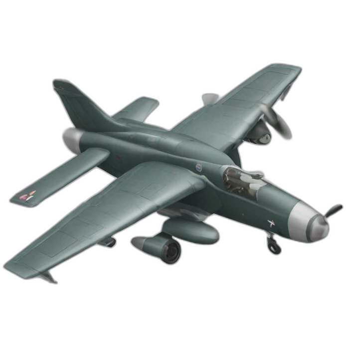 Small war plane emoji