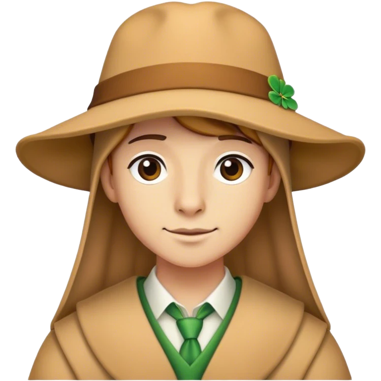 Camel Irish hat emoji