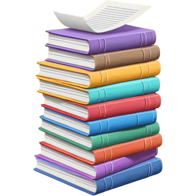 mac os mixed papers, wall paints, videos skeuomorphic emoji