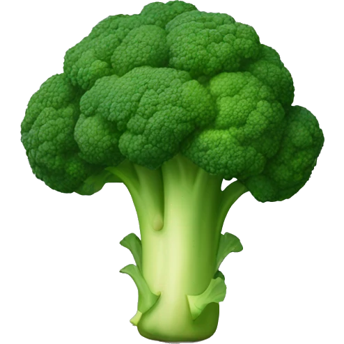 a single broccoli emoji