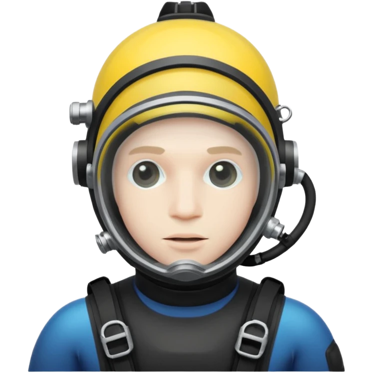 Underwater man emoji