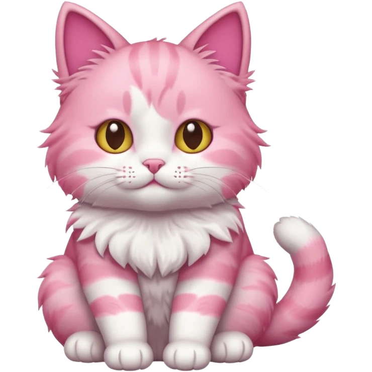 pink cat emoji