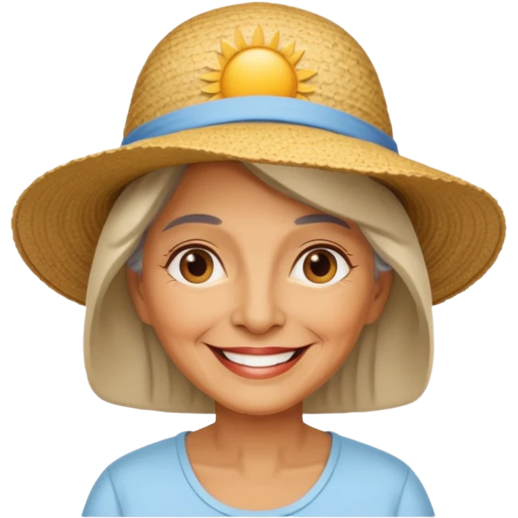  older woman in the country emoji