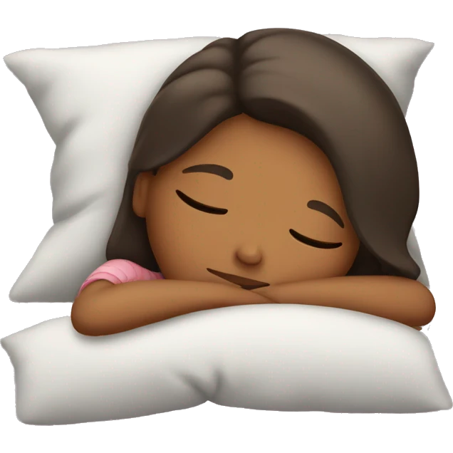 sleeping girl emoji