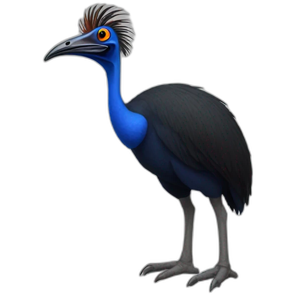 Cassowary emoji