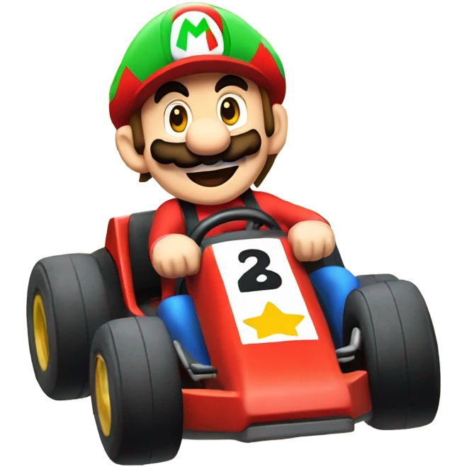 Mario kart emoji