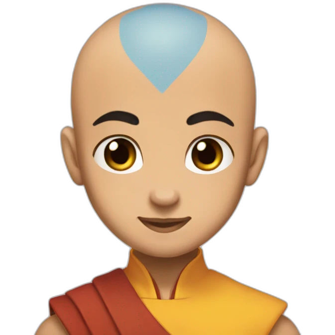 Aang in love  emoji