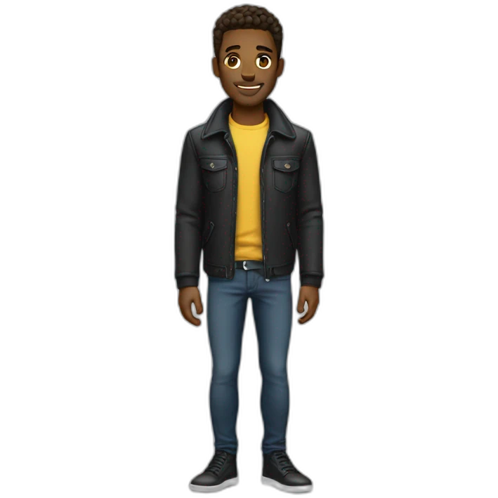 Fashionable, good looking guy emoji