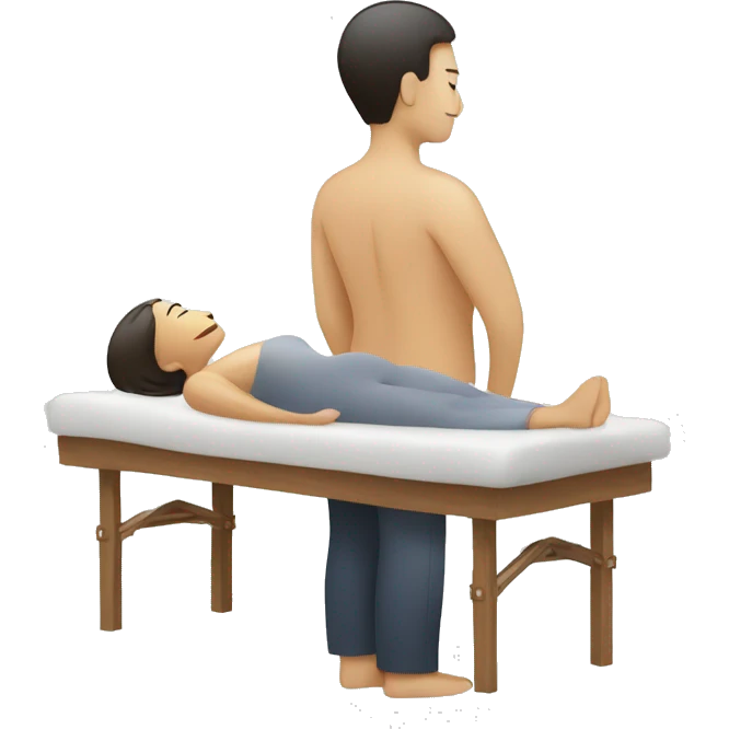 Massage back emoji