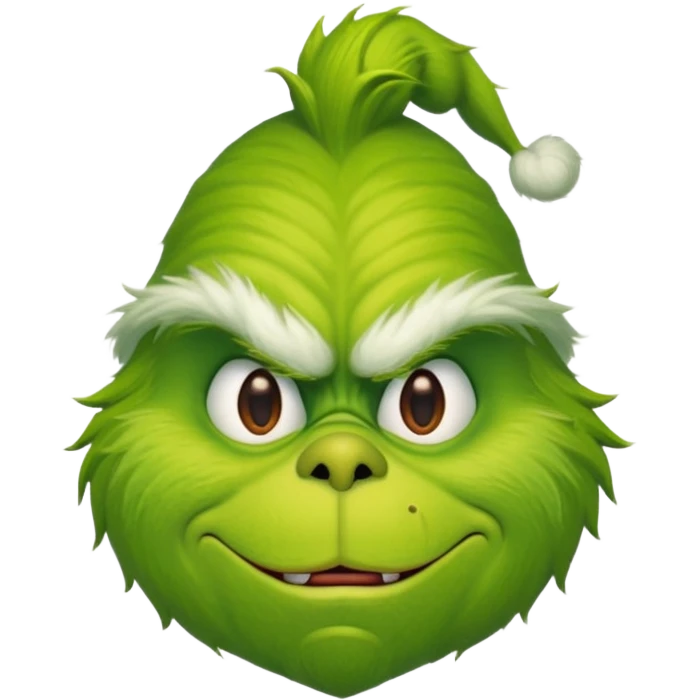 The grinch emoji