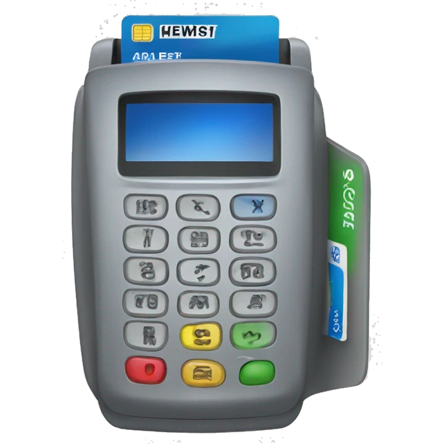 Credit Card Reader emoji