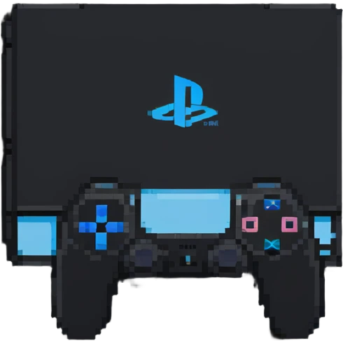 PlayStation 5 console emoji