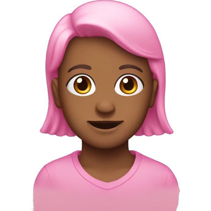 Pink blancet emoji