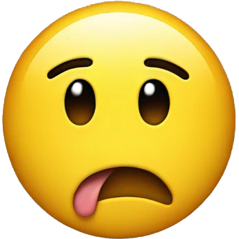 Emoji yellow face sticking out tongue cheekily emoji