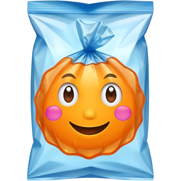 A caprisun plastic bag thingy whingy emoji