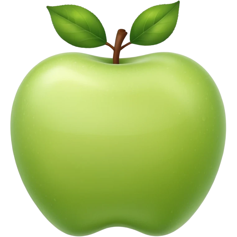 white apple emoji