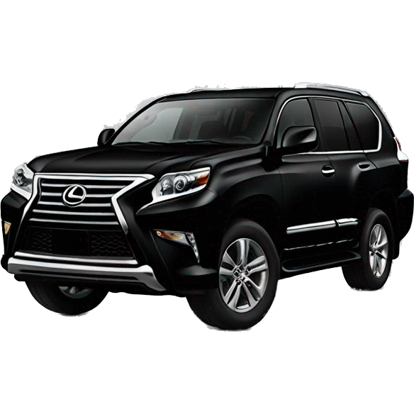 Black Lexus GX 460 emoji