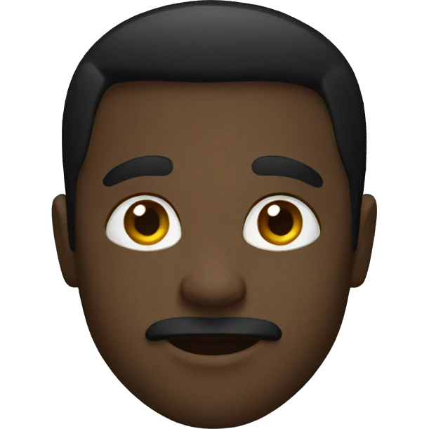 black colore emoji